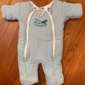 Merlin’s Magic Sleepsuit Blue. Great condition. Non-smoking home.